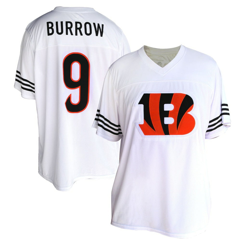 Joe Burrow Cincinnati Bengals Women's Plus Size Fashion Jersey - White discount