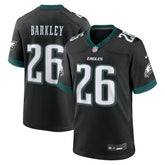 Saquon Barkley Philadelphia Eagles Alternate Game Jersey - Black sale