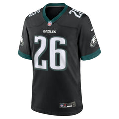 Saquon Barkley Philadelphia Eagles Alternate Game Jersey - Black sale