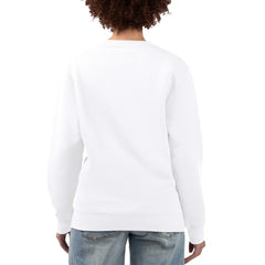 New York Yankees G-III 4Her by Carl Banks Women's Team Logo Fleece Pullover Sweatshirt White