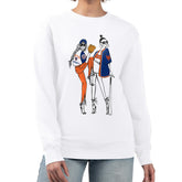 New York Mets G-III 4Her by Carl Banks Women's Baseball Girls Fleece Pullover Sweatshirt White