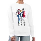 Philadelphia Phillies G-III 4Her by Carl Banks Women's Baseball Girls Fleece Pullover Sweatshirt White