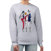 Minnesota Twins G-III 4Her by Carl Banks Women's Baseball Girls Fleece Pullover Sweatshirt Heather Gray