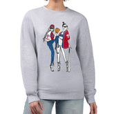 Philadelphia Phillies G-III 4Her by Carl Banks Women's Baseball Girls Fleece Pullover Sweatshirt Heather Gray