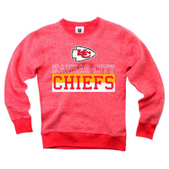 Kansas City Chiefs Wes & Willy Youth Reversible Fleece Pullover Sweatshirt - Red online