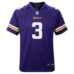 Jordan Addison Minnesota Vikings Youth Game Jersey - Purple cheap