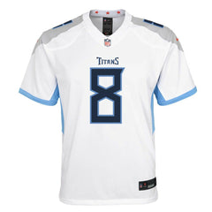 Will Levis Tennessee Titans Youth Game Jersey - White sale