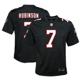 Bijan Robinson Atlanta Falcons Youth Game Jersey - Black discount
