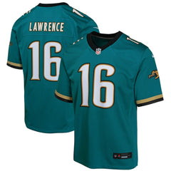 Trevor Lawrence Jacksonville Jaguars Youth Game Jersey - Teal outlet