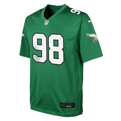 Jalen Carter Philadelphia Eagles Youth Game Jersey - Kelly Green on sale