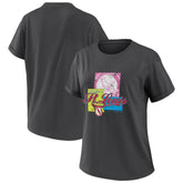 St. Louis Cardinals WEAR by Erin Andrews Women's Domestic Box Color Boyfriend T-Shirt Charcoal