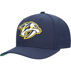 Nashville Predators Mitchell & Ness Core Team Ground Pro Adjustable Hat - Navy Hats