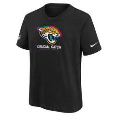 Jacksonville Jaguars Youth 2024 NFL Crucial Catch T-Shirt - Black for sale