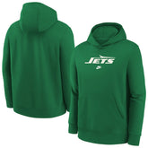 New York Jets Youth Rewind Club Fleece Pullover Hoodie - Kelly Green cheap
