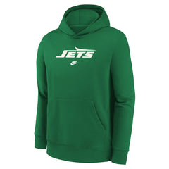 New York Jets Youth Rewind Club Fleece Pullover Hoodie - Kelly Green cheap