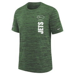 New York Jets Youth Sideline Velocity Performance T-Shirt - Green on sale