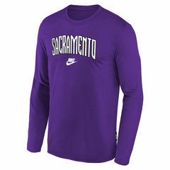 Sacramento Kings Youth Hardwood Classics Long Sleeve T-Shirt - Purple on sale