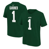 Ahmad Sauce Gardner New York Jets Youth Player Name & Number T-Shirt - Green online