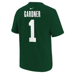 Ahmad Sauce Gardner New York Jets Youth Player Name & Number T-Shirt - Green online