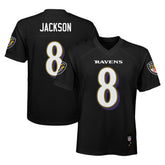 Lamar Jackson Baltimore Ravens Preschool Replica Player Jersey - Black cheap