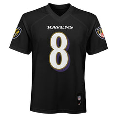 Lamar Jackson Baltimore Ravens Preschool Replica Player Jersey - Black cheap