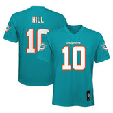Tyreek Hill Miami Dolphins Preschool Replica Player Jersey - Aqua sale