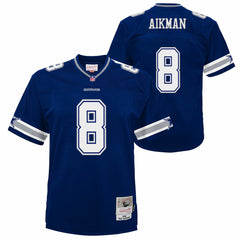 Troy Aikman Dallas Cowboys Youth 1996 Legacy Jersey - Navy online