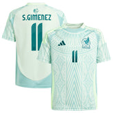 Santiago Giménez Mexico National Team Youth 2024 Away Replica Player Jersey - Green sale