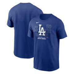 Mookie Betts Los Angeles Dodgers 2024 MLB World Tour Seoul Series Player Name & Number Event Stack T-Shirt Royal