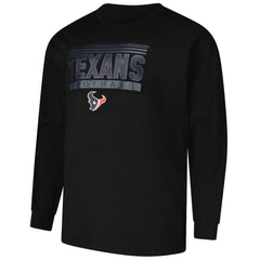 Houston Texans Profile Big & Tall Pop Long Sleeve T-Shirt - Black discount