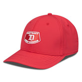 Detroit Red Wings Levelwear Retro Skylight Rise Flex Hat - Red Hats