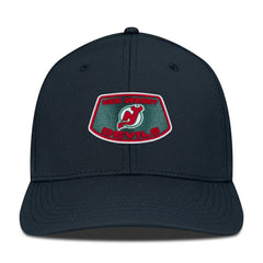 New Jersey Devils Levelwear Retro Skylight Rise Flex Hat - Black Jerseys