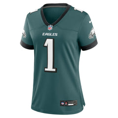 Jalen Hurts Philadelphia Eagles Women's Team Game Jersey - Midnight Green discount