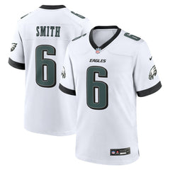 DeVonta Smith Philadelphia Eagles White Game Jersey - White discount