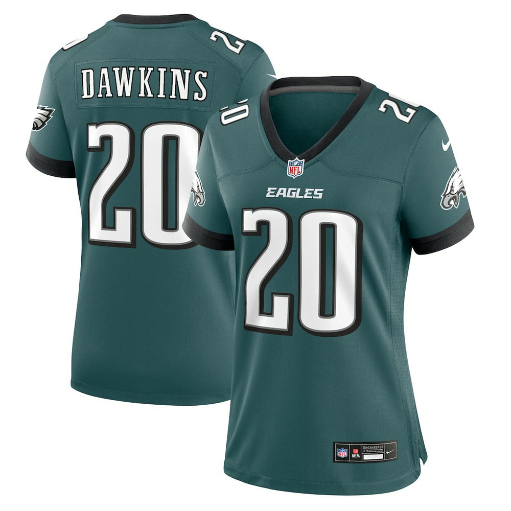 Brian Dawkins Philadelphia Eagles Women's Retired Player Game Jersey - Midnight Green cheap