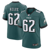 Jason Kelce Philadelphia Eagles Team Game Jersey - Midnight Green online