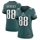 Dallas Goedert Philadelphia Eagles Women's Team Game Jersey - Midnight Green sale