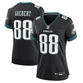 Dallas Goedert Philadelphia Eagles Women's Alternate Game Jersey - Black for sale