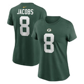 Josh Jacobs Green Bay Packers Women's Player Name & Number T-Shirt - Green online