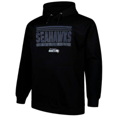 Seattle Seahawks Big & Tall Pop Pullover Hoodie - Black discount
