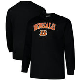 Cincinnati Bengals Big & Tall Thermal Long Sleeve T-Shirt - Black online