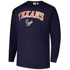 Houston Texans Big & Tall Thermal Long Sleeve T-Shirt - Navy for sale