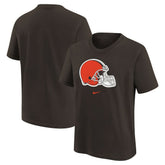 Cleveland Browns Youth Logo T-Shirt - Brown cheap