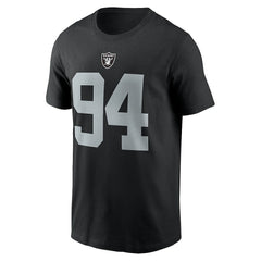 Christian Wilkins Las Vegas Raiders Player Name & Number T-Shirt - Black outlet