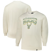 Milwaukee Bucks '47 Big & Tall Spotlight Headline Pullover Sweatshirt - Cream cheap