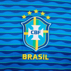 Neymar Jr. Brazil National Team Women's 2024 Away Stadium Replica Player Jersey – Blue on sale