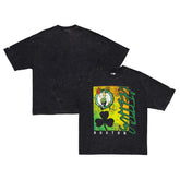 Boston Celtics Sport Classics Enzyme Washed T-Shirt - Black cheap