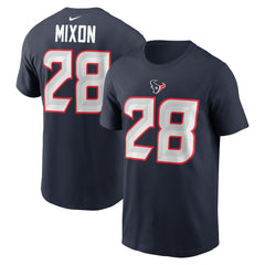 Joe Mixon Houston Texans Player Name & Number T-Shirt - Navy sale