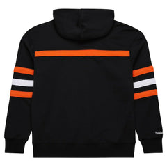 Cincinnati Bengals Vintage Logo Head Coach Fleece Pullover Hoodie - Black cheap
