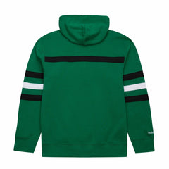 New York Jets Vintage Logo Head Coach Fleece Pullover Hoodie - Kelly Green sale